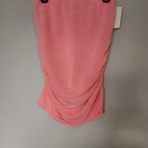 Sundry Womens Tube Top Pink Sleeveless Strapless Size 0 NWT